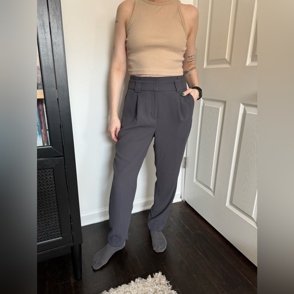 Express Ankle High Rise Pant - Picture 6 of 6